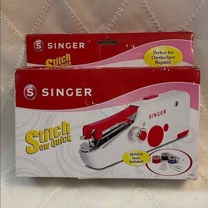 Singer Brand New Stitch Sew Quick Handheld Sewing Machine